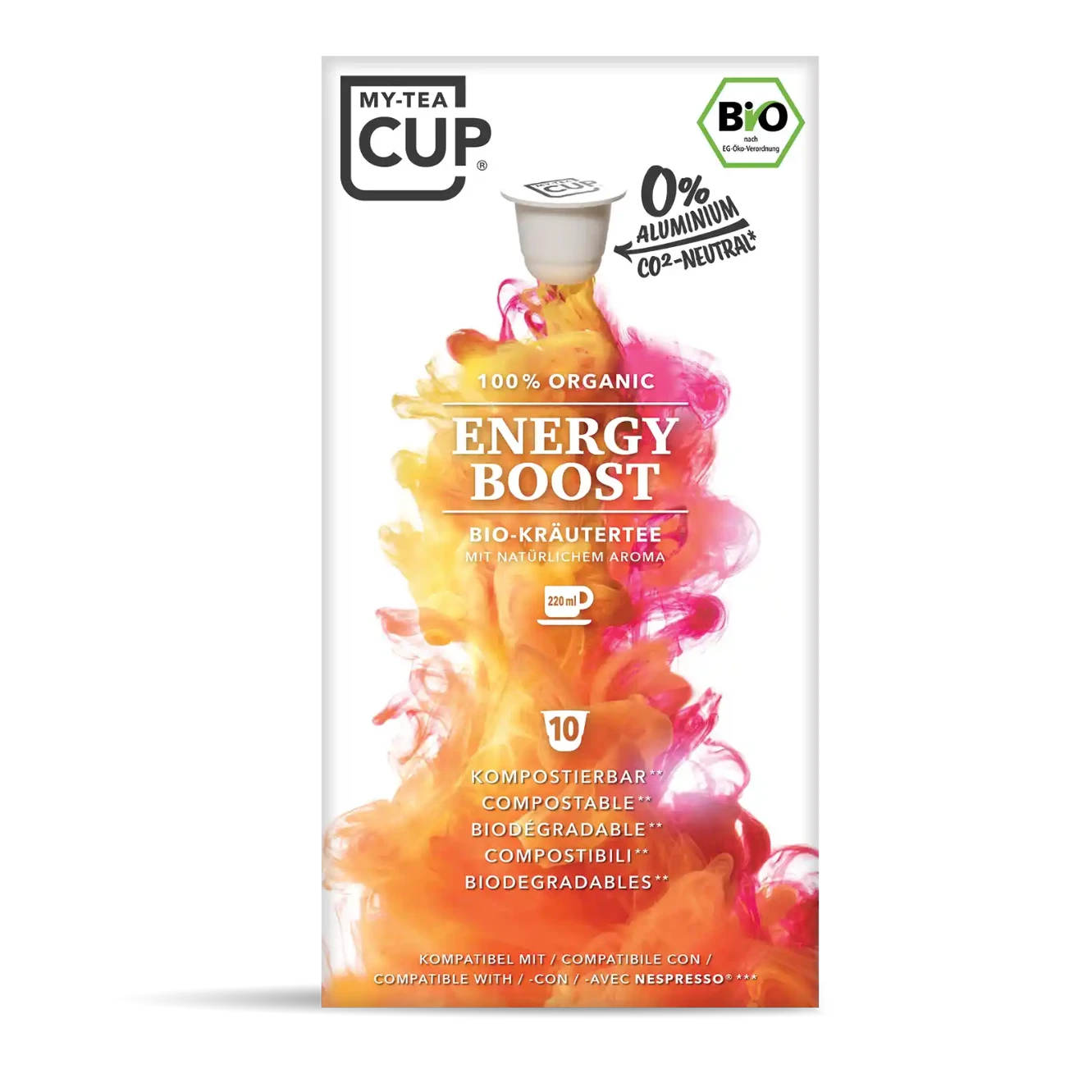 Nespresso kompatible Kapseln - energy boost - MyCoffeeCup.ch