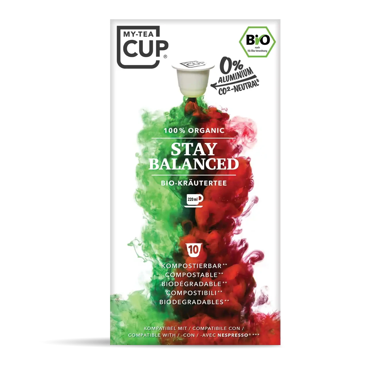 Nespresso kompatible Kapseln - stay balanced- MyCoffeeCup.ch