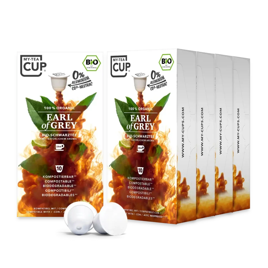Nespresso kompatible Kapseln - earl of grey 50 pack - MyCoffeeCup.ch