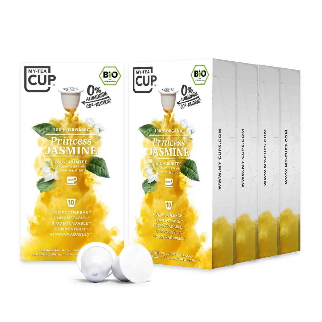 Nespresso kompatible Kapseln - princess jasmine 50 pack - MyCoffeeCup.ch
