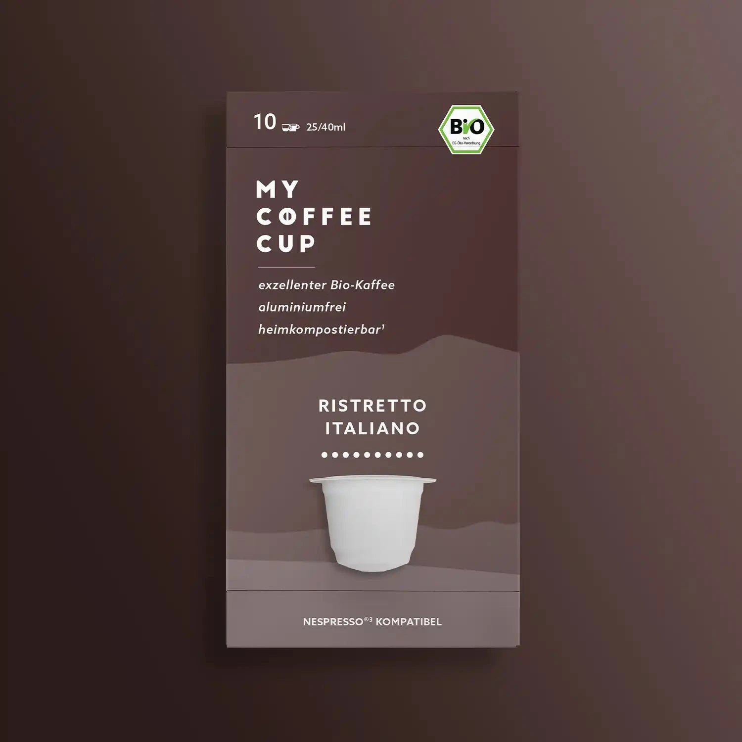 Nespresso kompatible Kapseln - ristretto italiano - MyCoffeeCup.ch