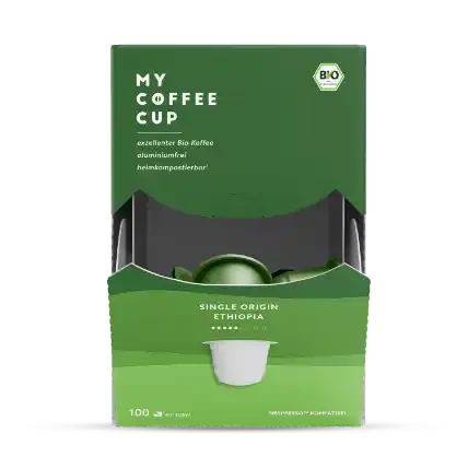 Nespresso kompatible Kapseln - single origin ethiopia - MyCoffeeCup.ch