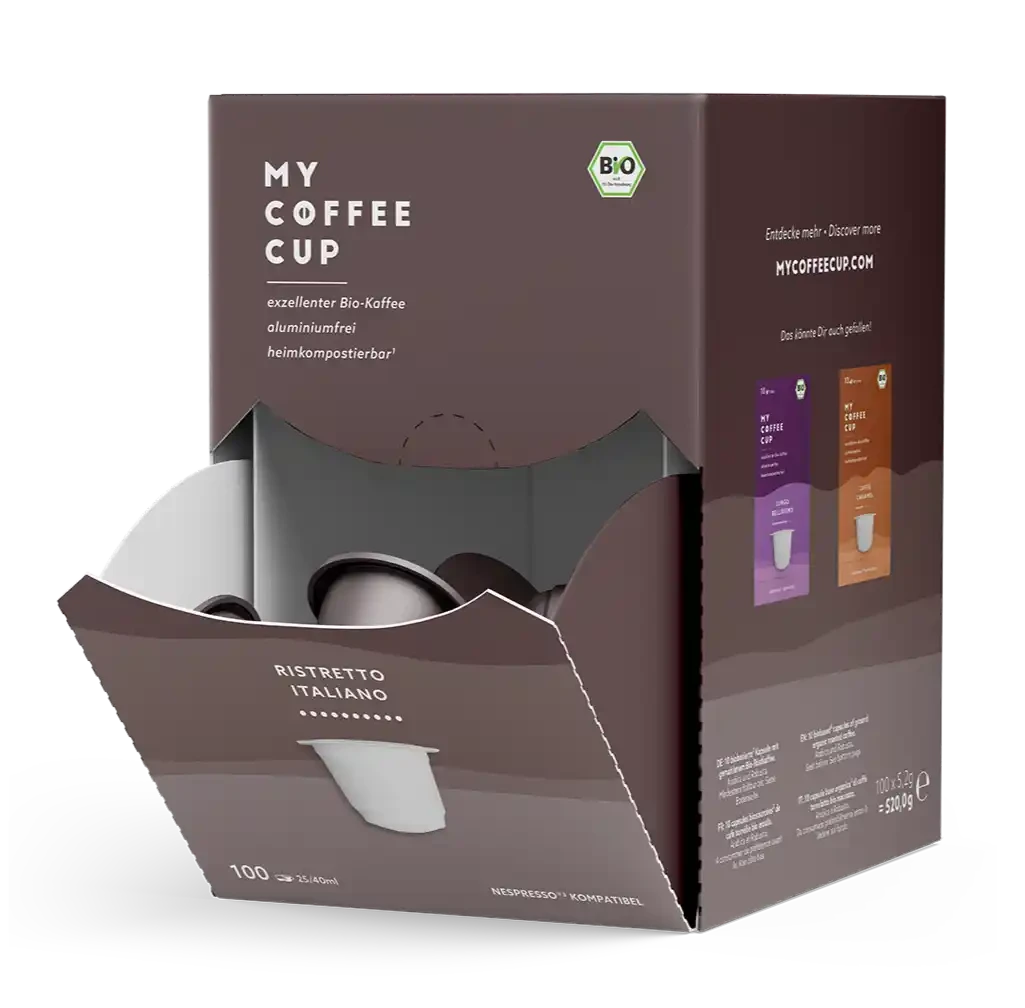 Nespresso kompatible Kapseln - ristretto italiano - MyCoffeeCup.ch