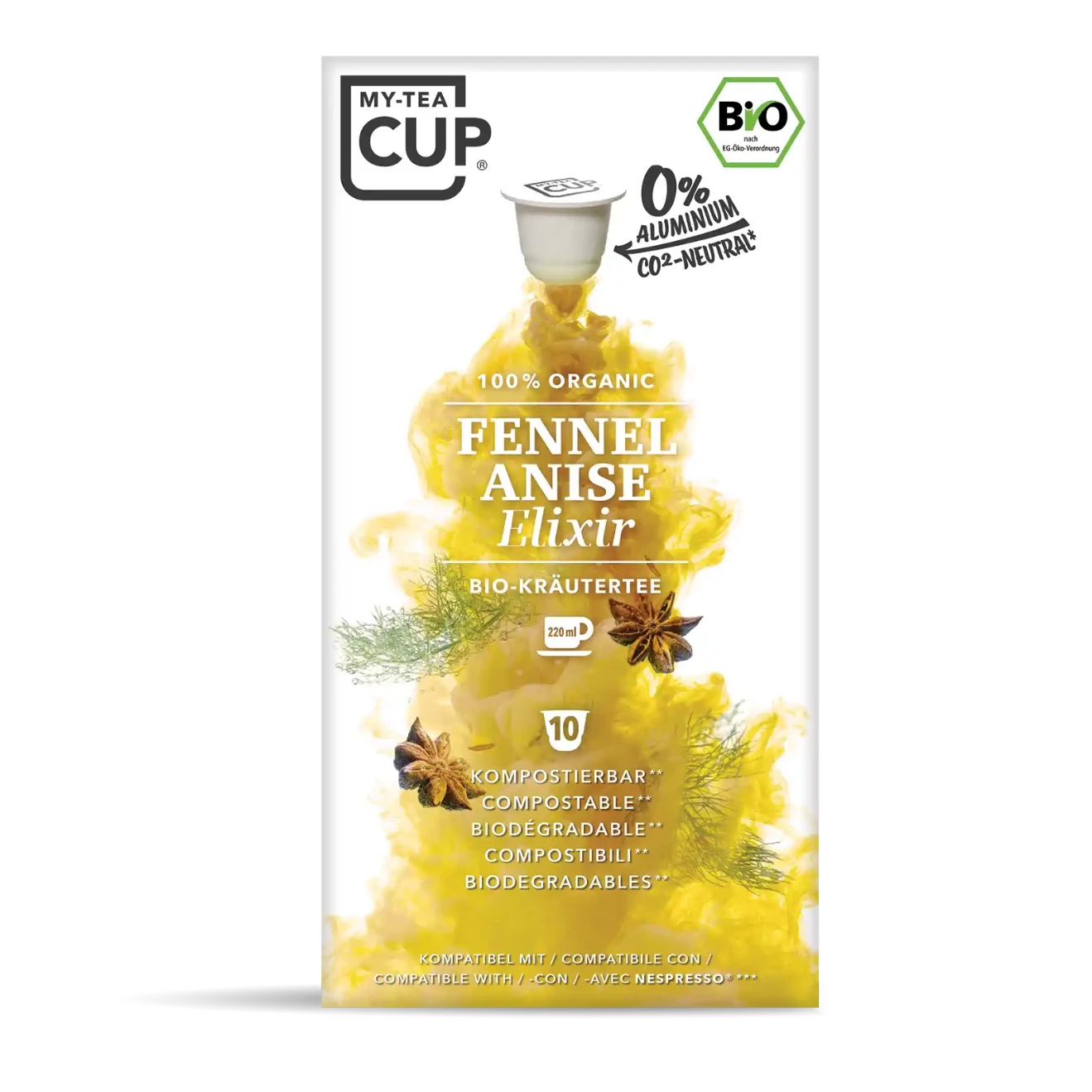 Nespresso kompatible Kapseln - fennel anise -  MyCoffeeCup.ch