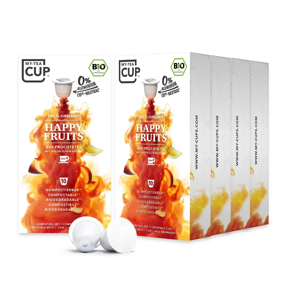 Nespresso kompatible Kapseln - happy fruits 50 pack -  MyCoffeeCup.ch