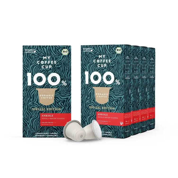 Nespresso kompatible Kapseln - ankole 50 pack -  MyCoffeeCup.ch