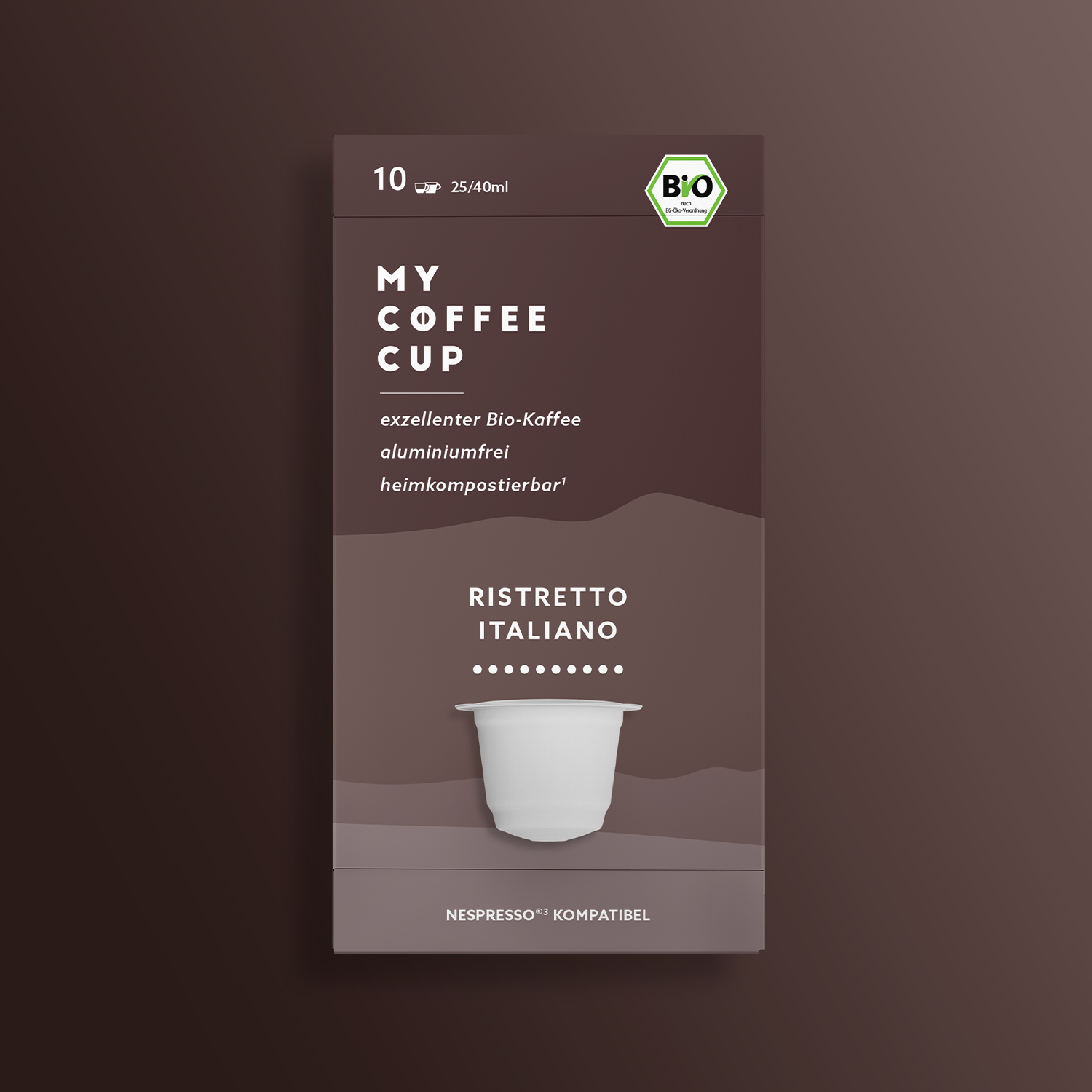 Capsules de café Ristretto Italiano pour Nespresso®³ de MY COFFEE CUP