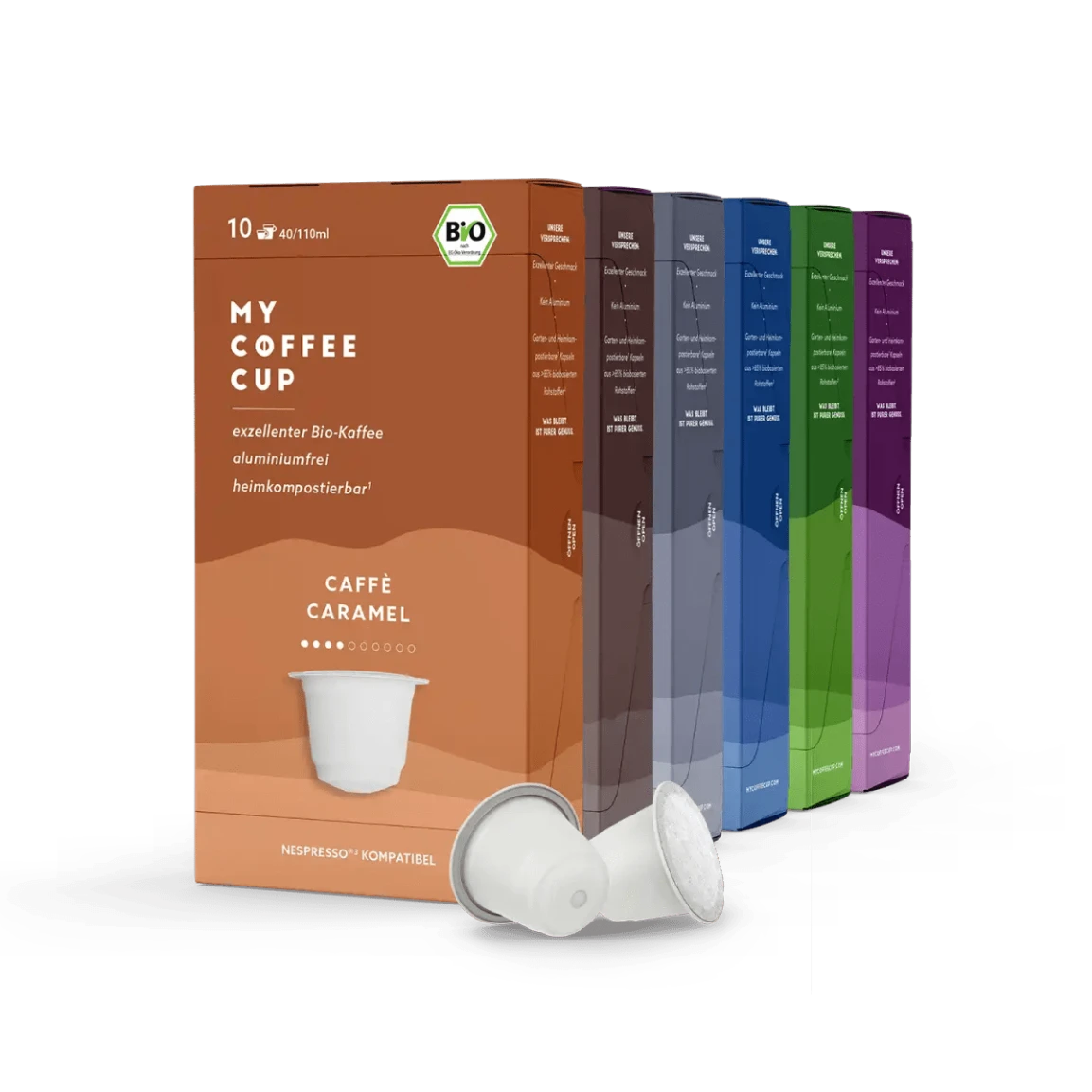 Nespresso kompatible Kapseln - coffee bundle -  MyCoffeeCup.ch