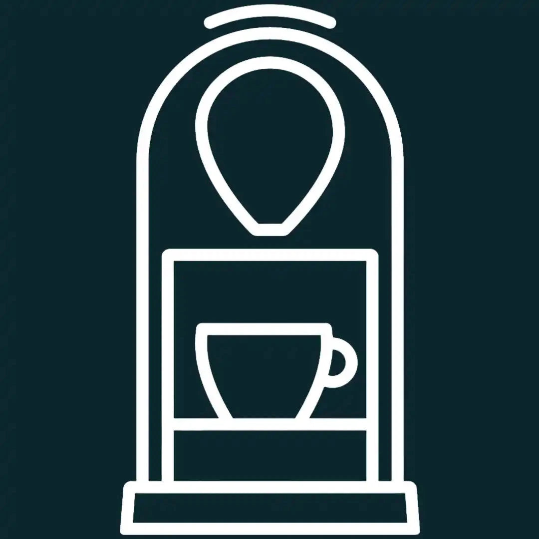 Nespresso kompatible Kapseln - coffee machine logo -  MyCoffeeCup.ch